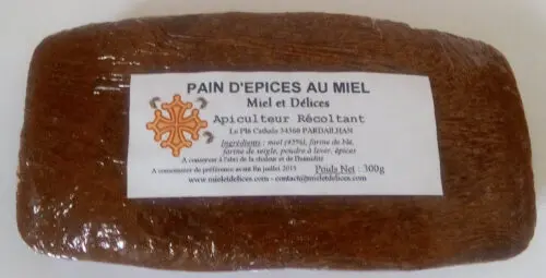 Pain d'épices 300 gr